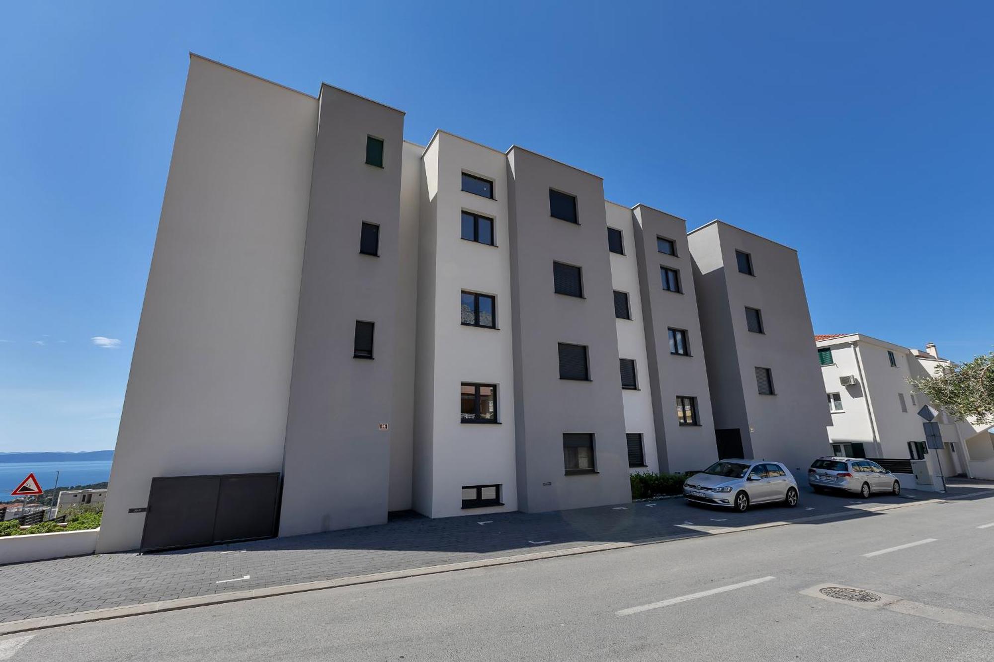 Apartment Sky Makarska Bagian luar foto